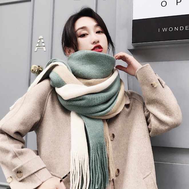 Khăn Len Ulzzang RIN , Khăn Thời Trang Choàng Cổ - Lynh Stores