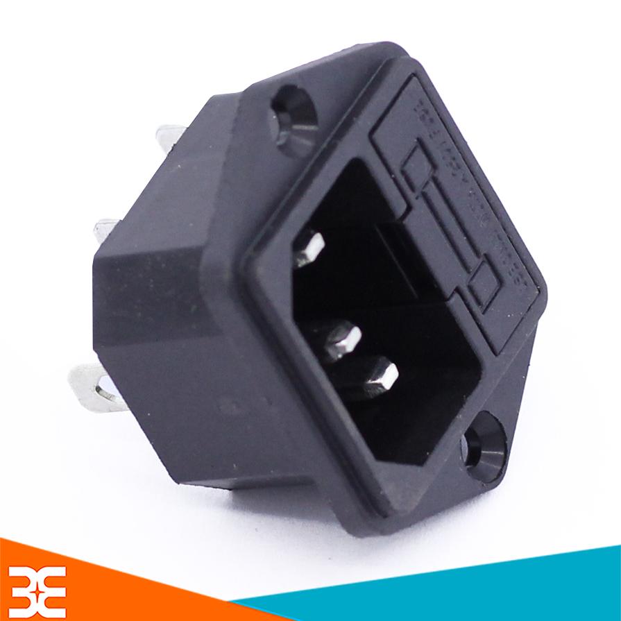 Jack Cắm Âm 3 Chân 220VAC-10A