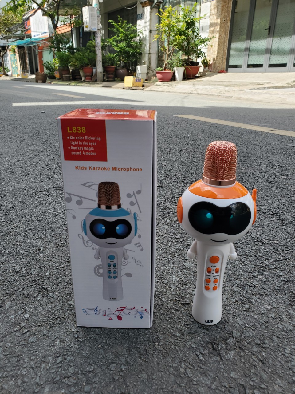 (HOT TREND) Micro Loa Bluetooth hát Karaoke L838.
