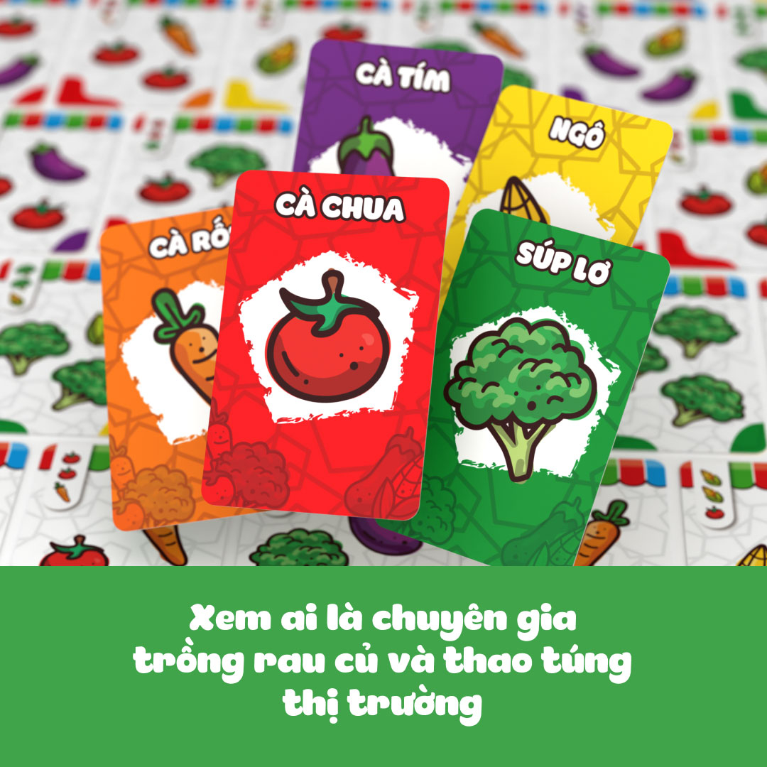 Boardgame Thương Vụ Rau Củ - Board Game VN