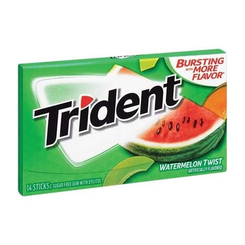 (4 vị) Kẹo Gum Trident (14 viên – Sugarfree)