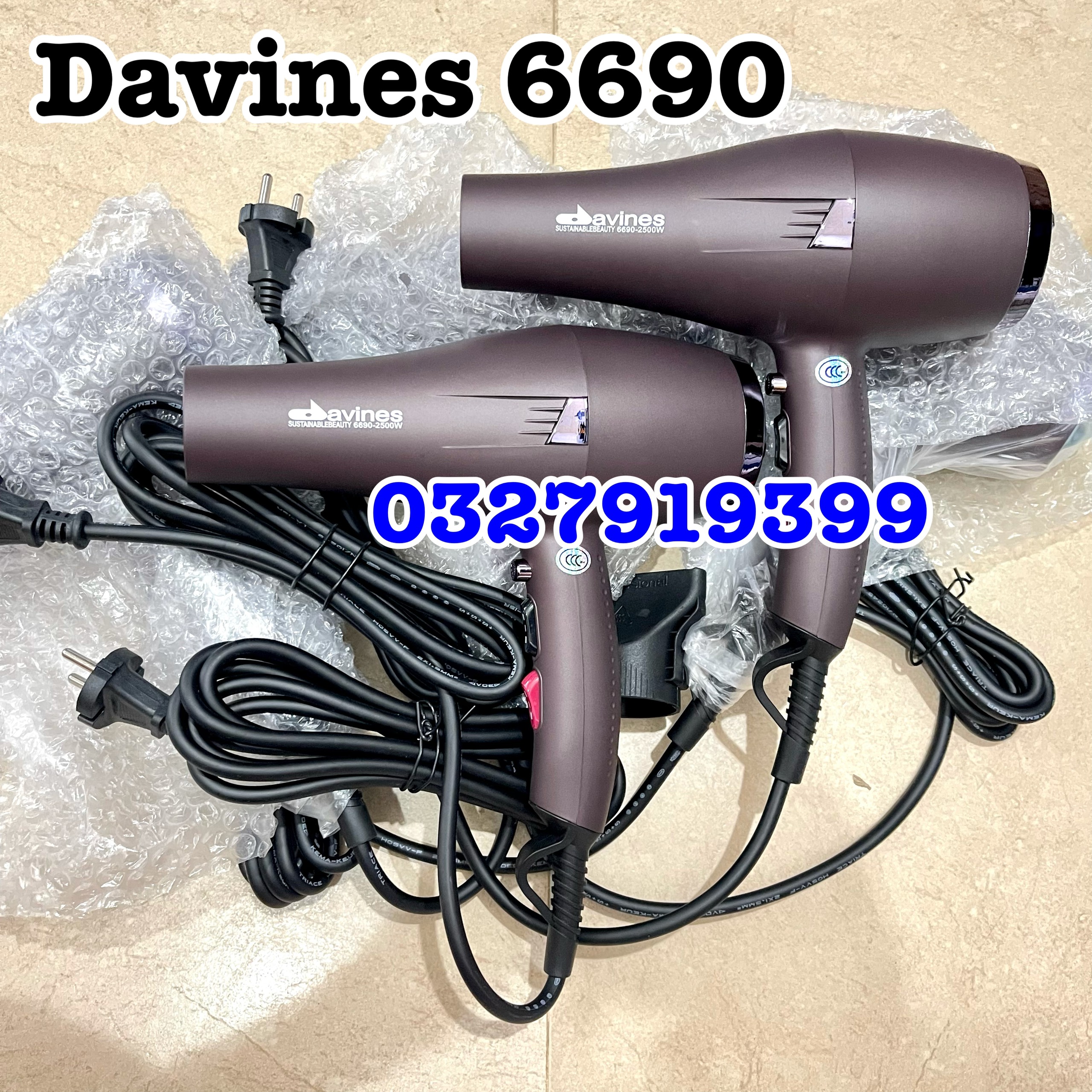 ✅ máy sấy tóc cao cấp davines 6690 2500w