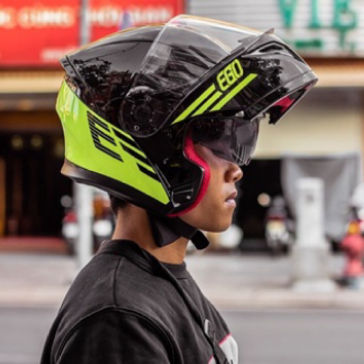 MŨ BẢO HIỂM FULLFACE LẬT HÀM EGO E-9 - GARA20