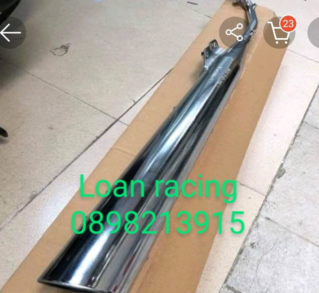 Pô xe Super Dream đời  đầu đít xéo tiêu nhỏ  zin mới chính hãng