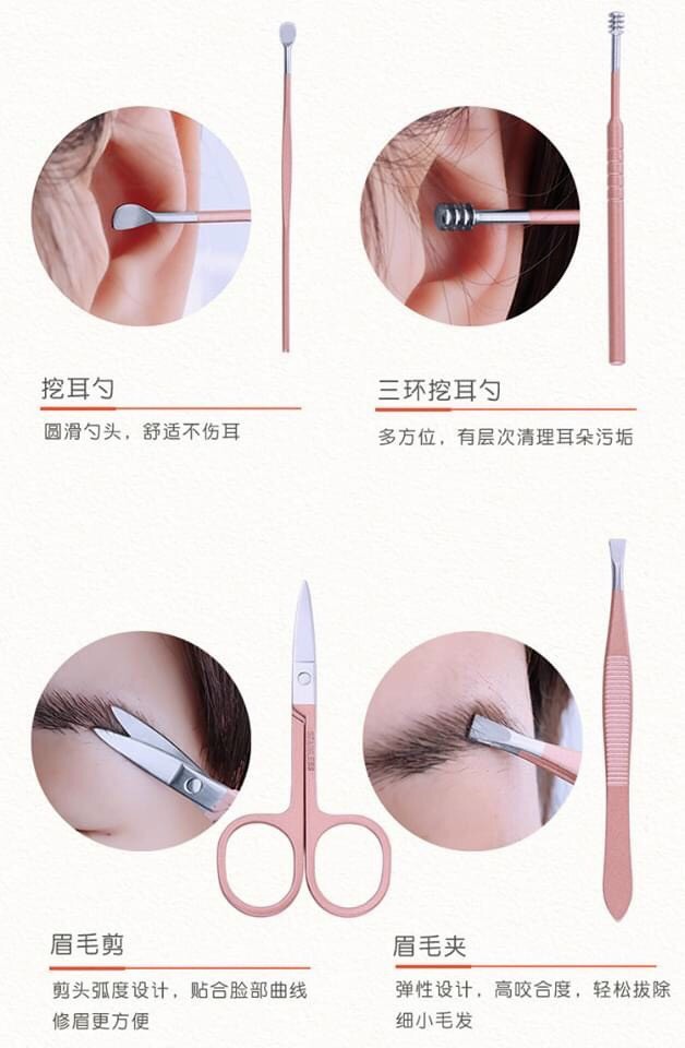 [SIÊU GIẢM GIÁ] BỘ KIỀM BẤM MÓNG 18 MÓN CAO CẤP ĐA NĂNG