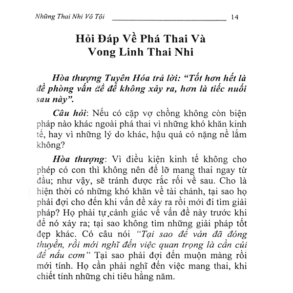 Sách - Những Thai Nhi Vô Tội