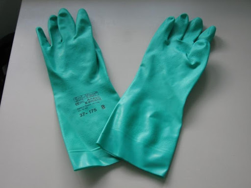 (ComBo 10 Đôi) Găng tay cao su Nitren Gloves (Made in Malaysia)