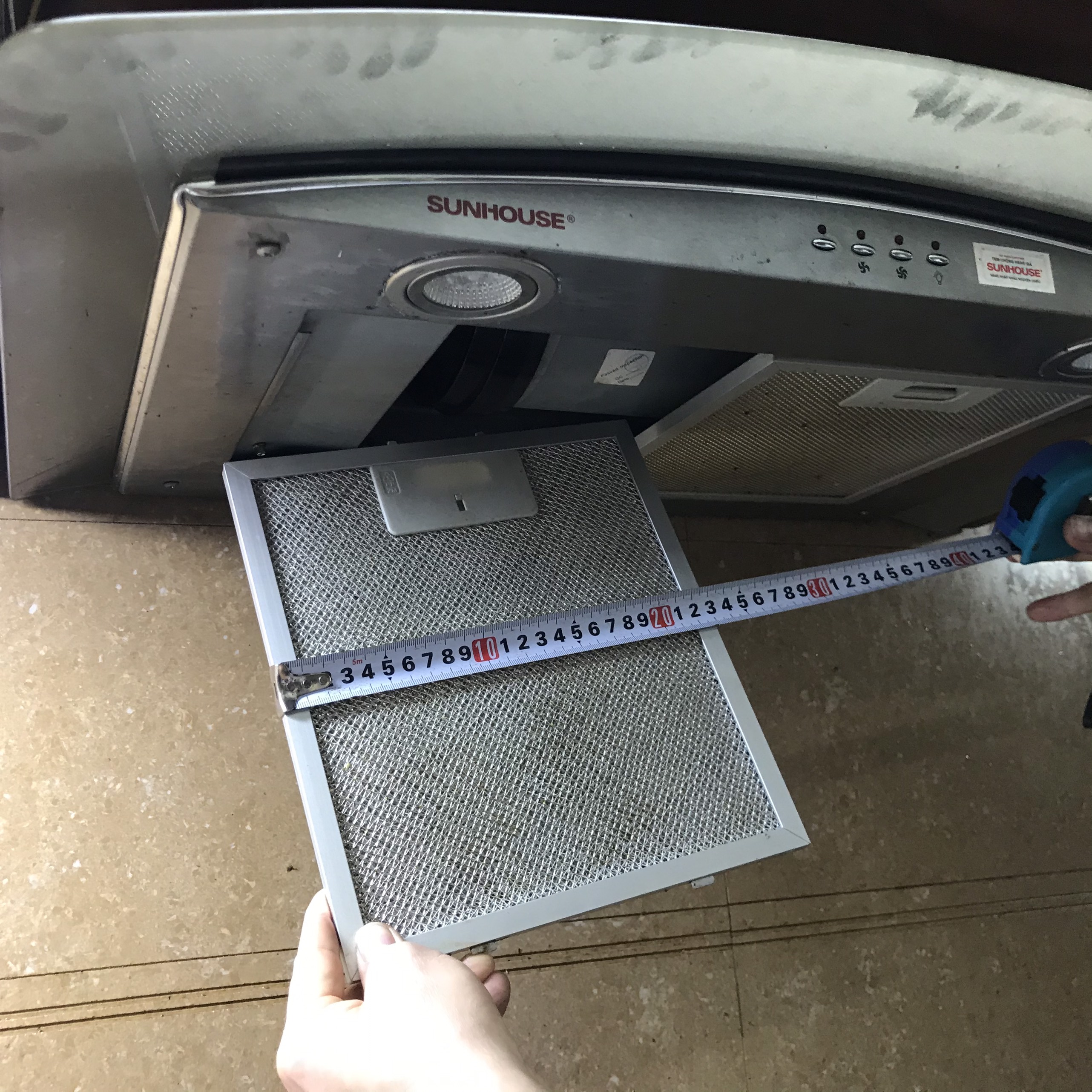 Tấm lưới lọc mỡ máy hút mùi, tấm lọc nhôm máy hút mùi