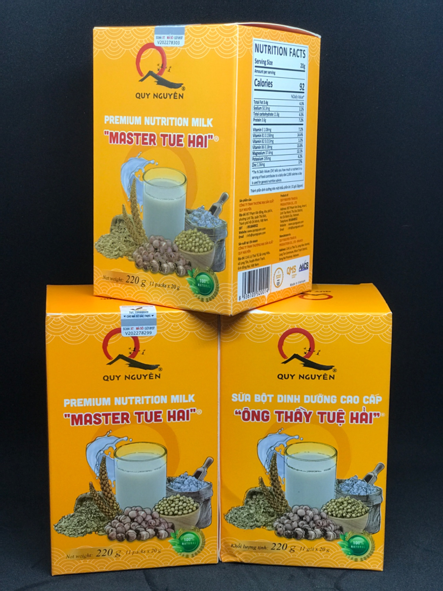 Sữa Ông Thầy Tuệ Hải hộp 220g