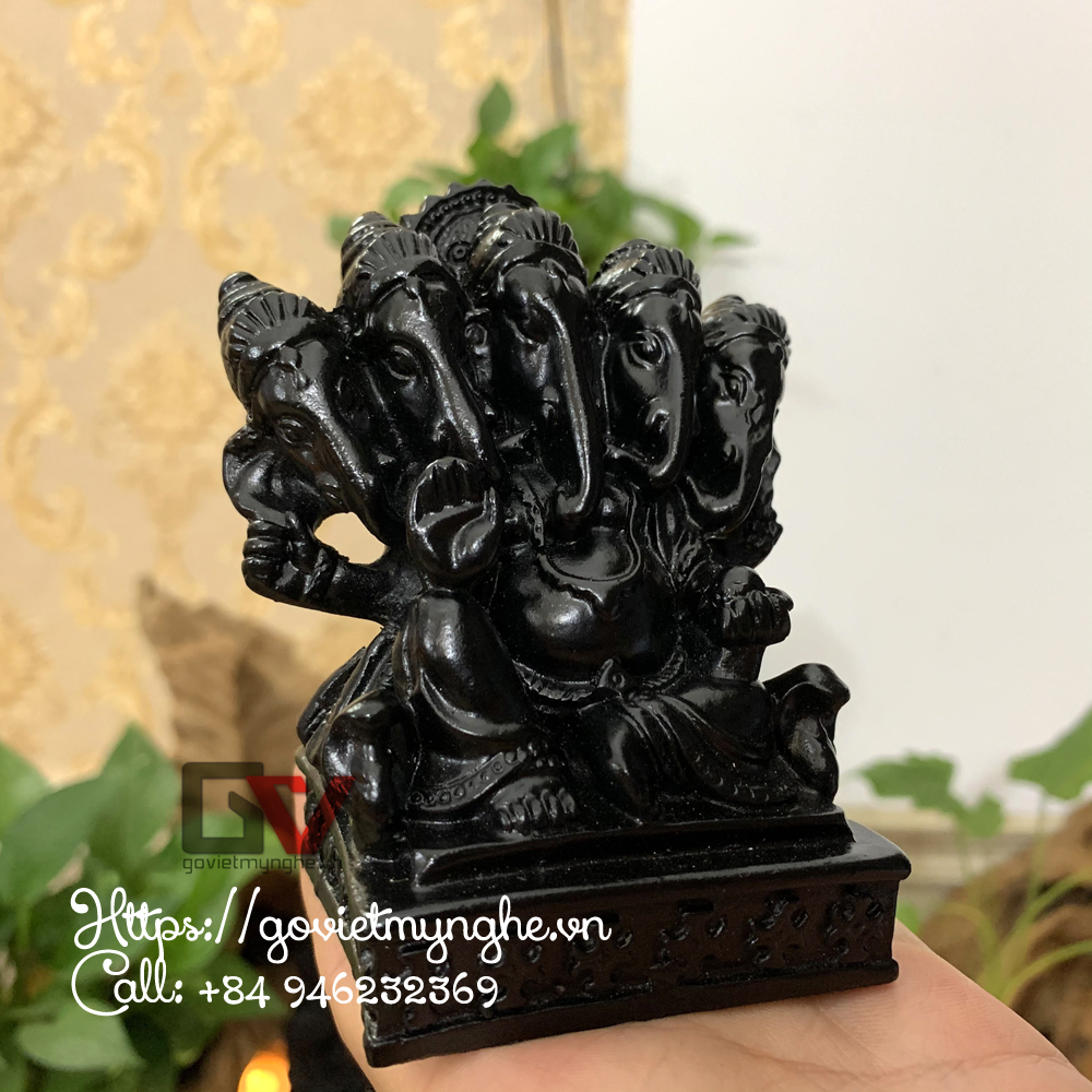 Tượng Thần Voi Ganesha (Đá Tự Nhiên)