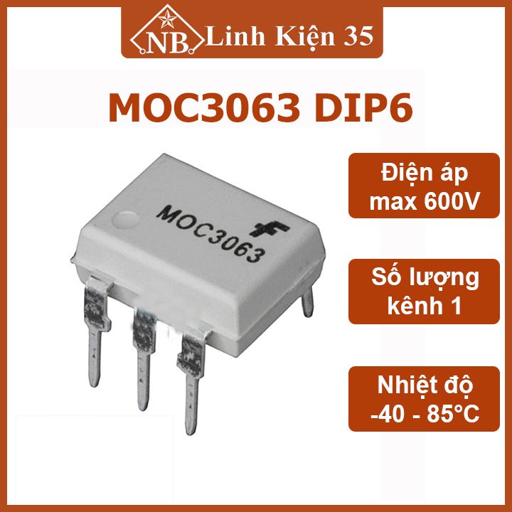 Ic cách ly quang moc3063 chân cắm dip6