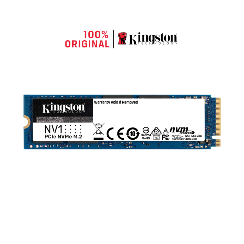 Bảng giá Ổ Cứng SSD Kingston NV1 M.2 PCIe Gen3 x4 NVMe 500G SNVS/500G Phong Vũ