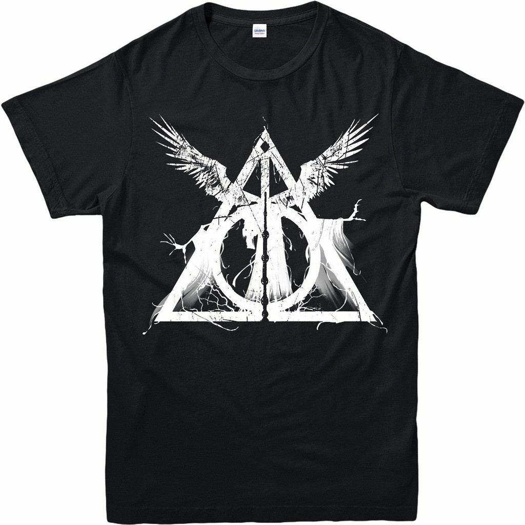 {} Bán chạy Áo thun cotton hình Harry Potter cá tính