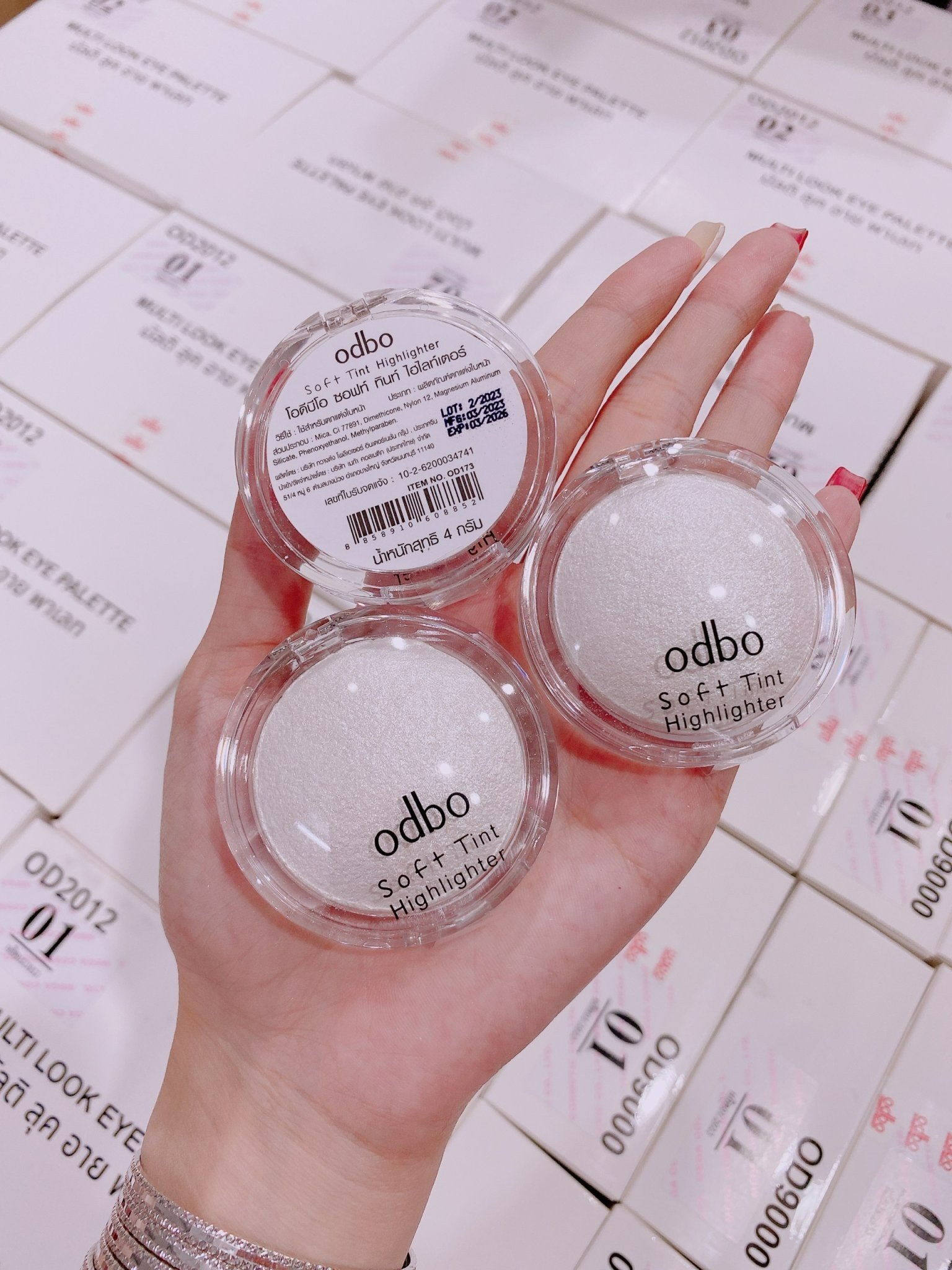 Phấn Bắt Sáng Odbo Soft Tint Highlighter OD173
