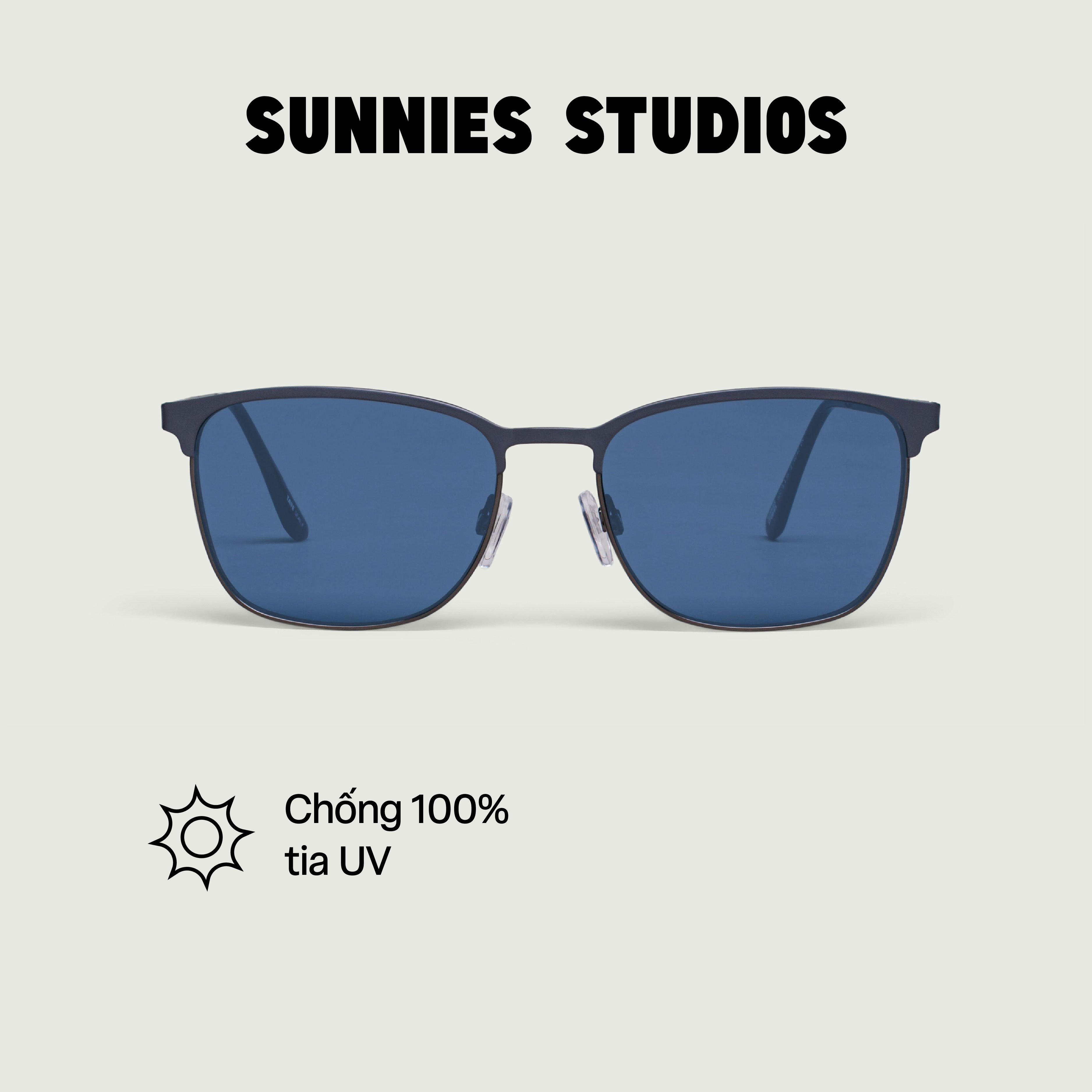 SUNNIES STUDIOS - Kính Mát Gọng Vuông Tate Seal F - 60278-4-4