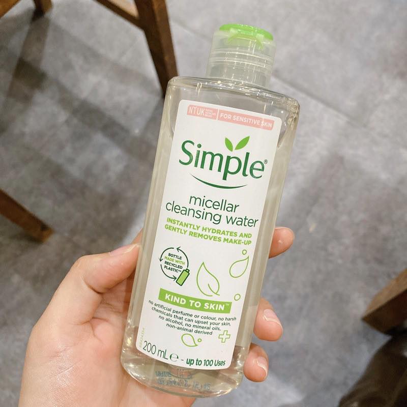 Nước Tẩy Trang Simple Micellar Cleansing Water 200ml