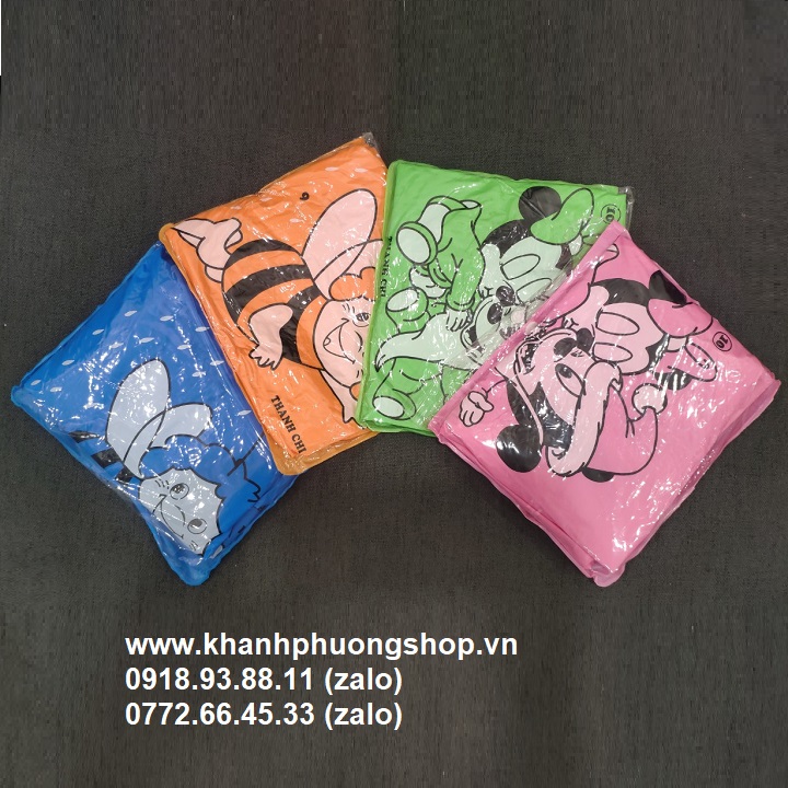 [HCM]áo mưa cánh dơi trẻ em - áo mưa cánh dơi em bé