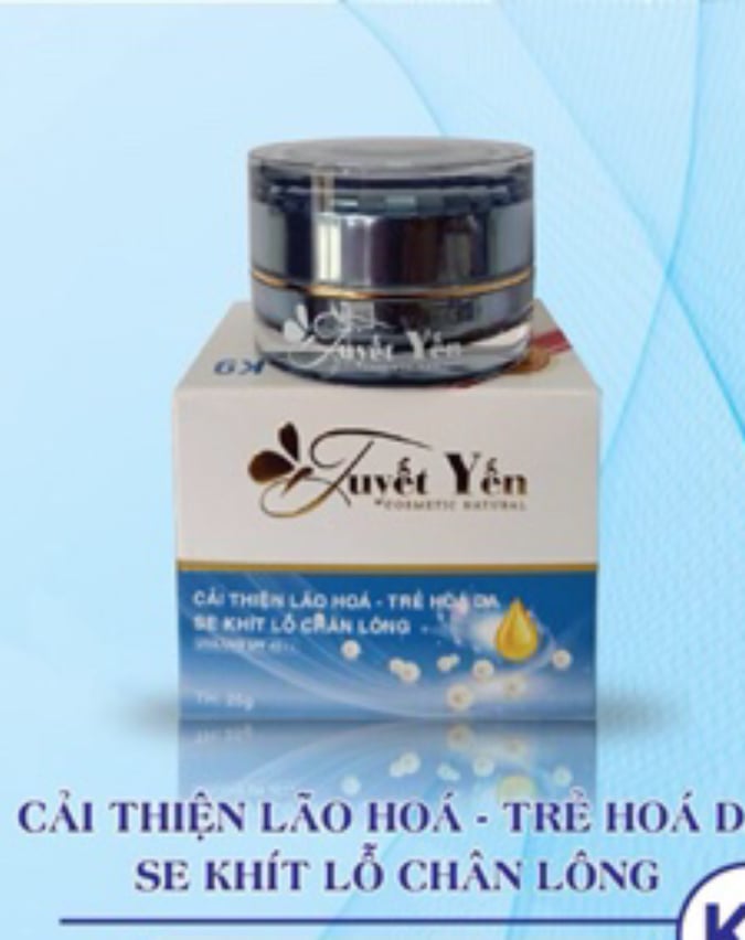 Kem Tuyết Yến cải thiện lão hóa, trẻ hóa da, se khít lỗ chân lông 25g