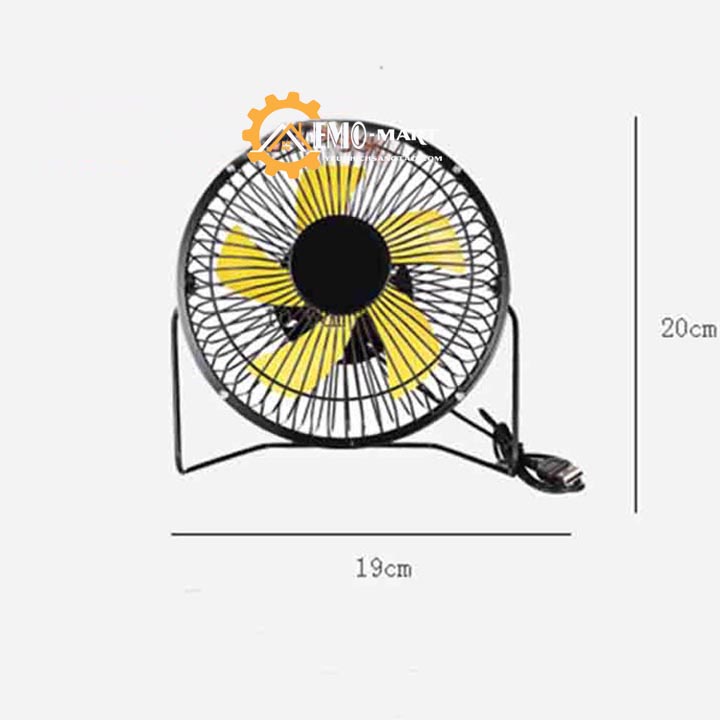 Quạt để bàn mini cắm cổng USB 6inch