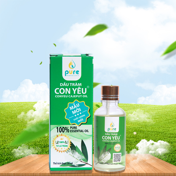 [HCM]Dầu Tràm Con Yêu - Chai 50ml