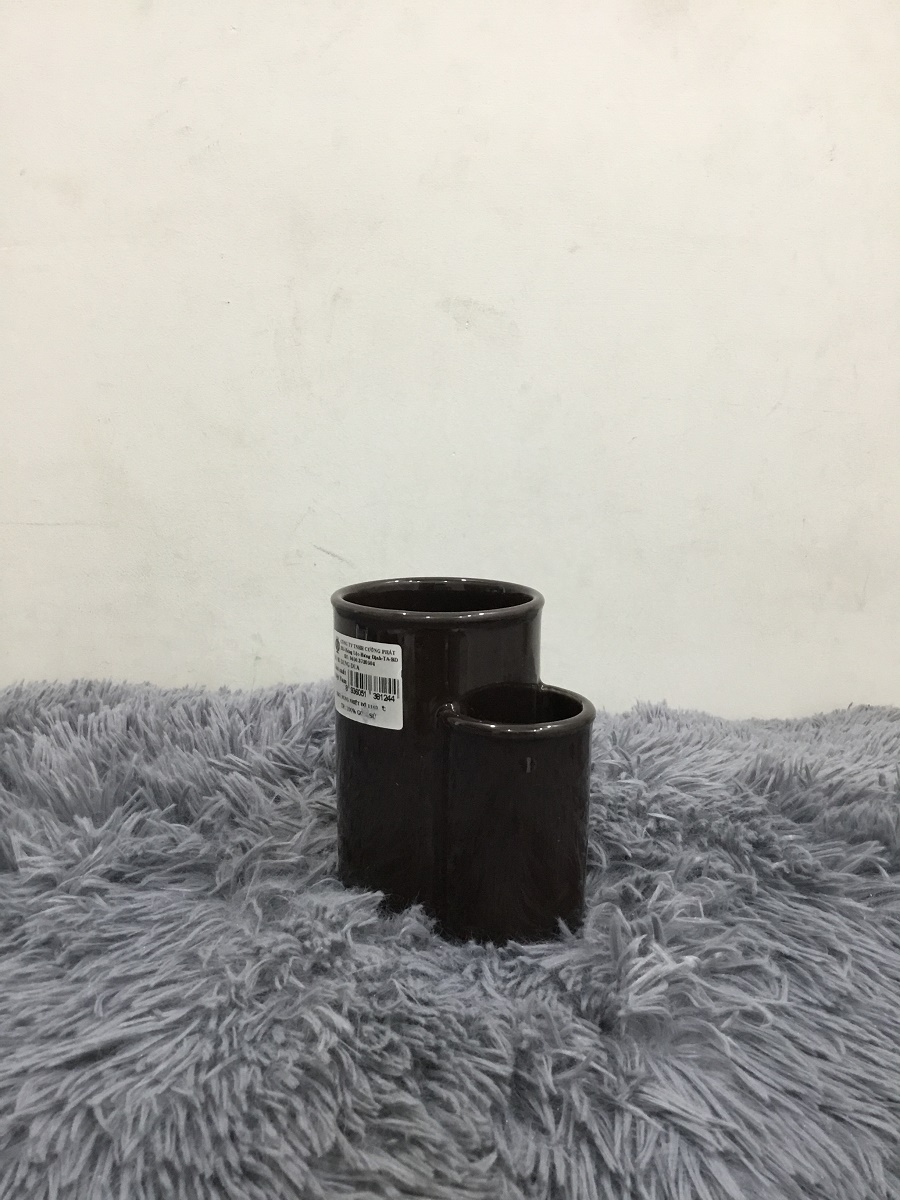 HỦ ĐỰNG ĐỦA 13 CM - GỐM SỨ CƯỜNG PHÁT