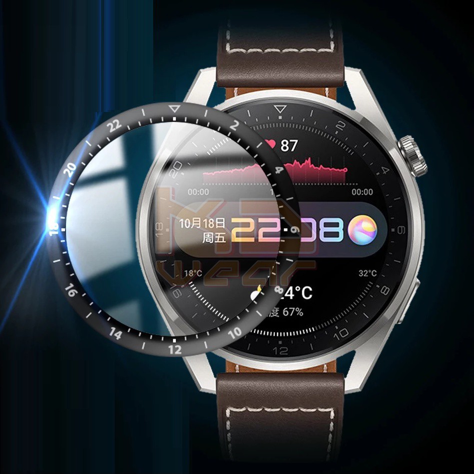 Huawei Watch 3 / Watch 3 PRO - Miếng dán 3D full viền