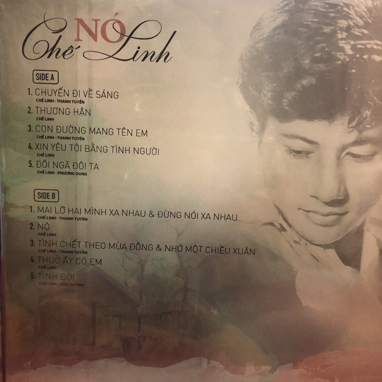 đĩa than Chế Linh - chủ đề Nó vinyl