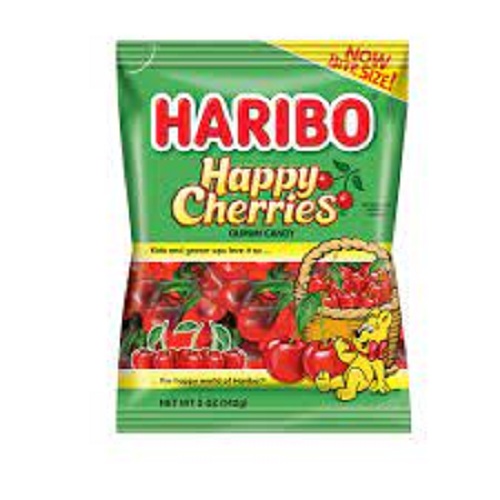 Plastic candy Haribo happy cherries 80g