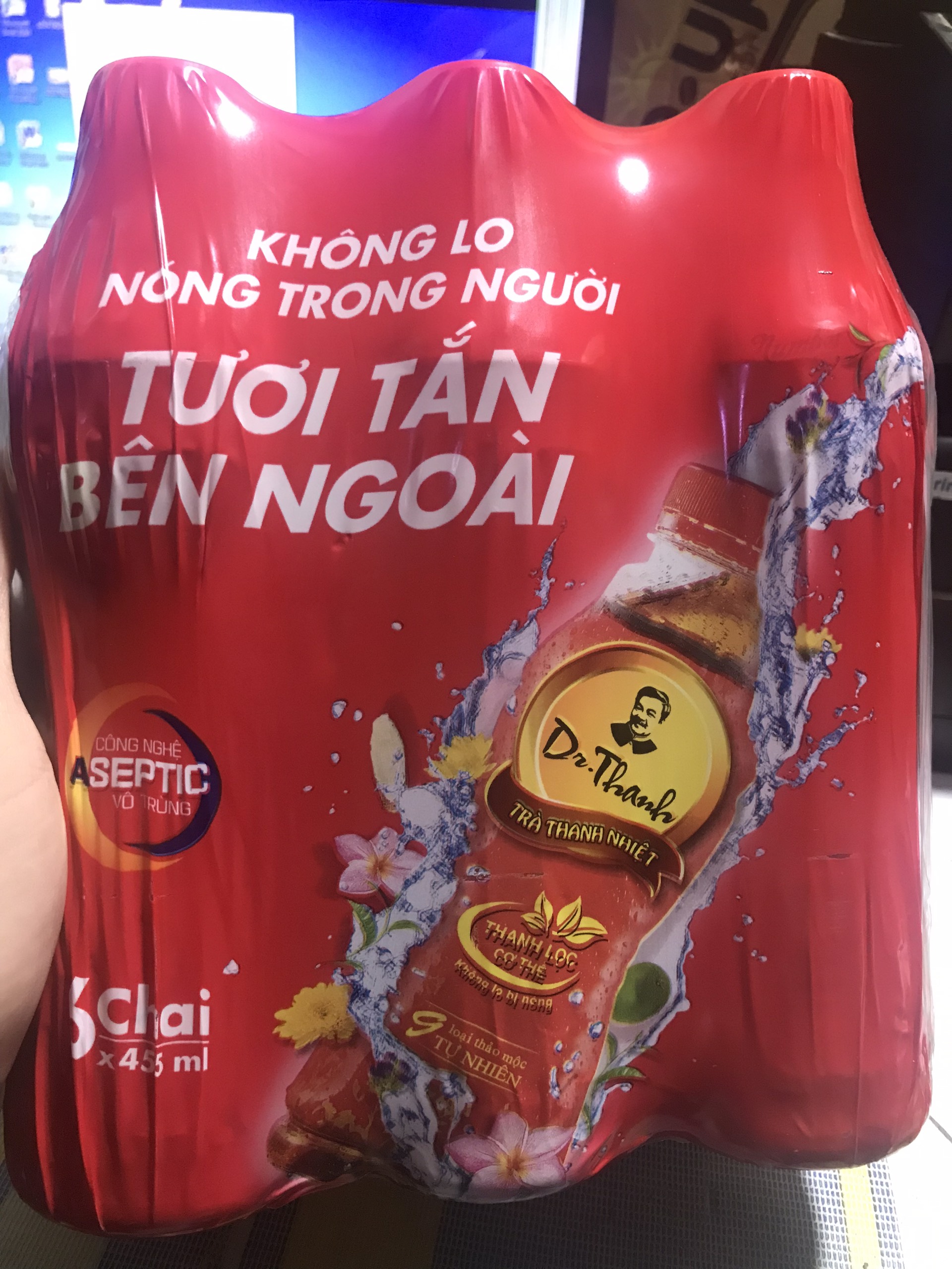 LỐC 6 CHAI CAO DR THANH 455ml