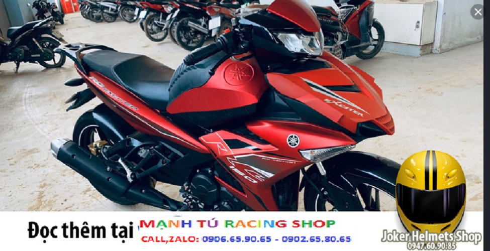 Thùng giữa exciter 150 kiểu moto
