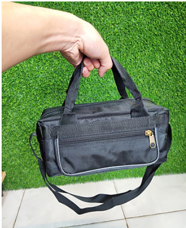 Túi đựng đồ nghề Mini hàng dầy cao cấp CTY (màu đen hoặc xanh lính ngẫu nhiên tùy đợt)