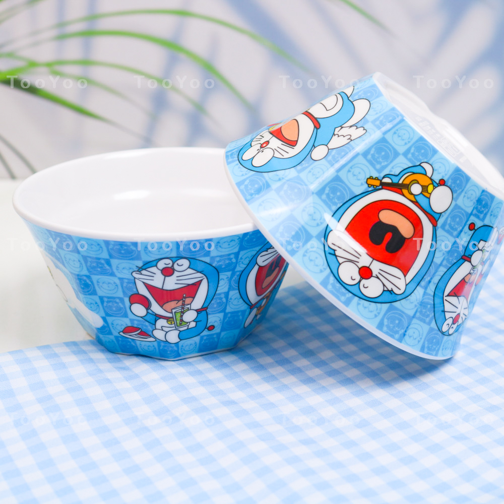 Chén cơm mẫu Doraemon 11.8cm chất liệu Melamine TooYoo BK00501