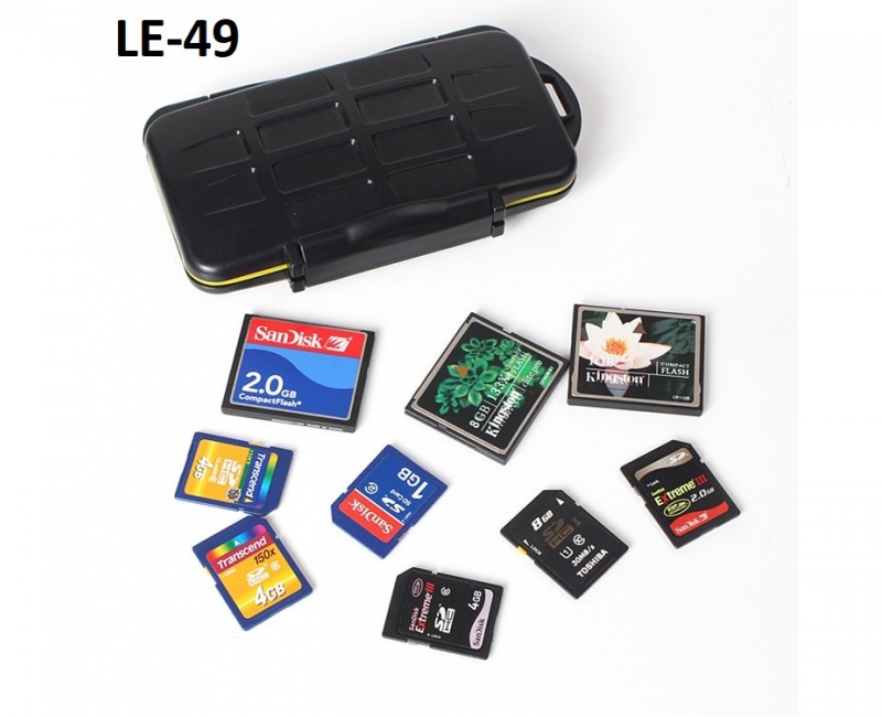 [HCM]HỘP ĐỰNG THẺ NHỚ BACKPACKER LE-49 ĐỰNG 3CF 6SD