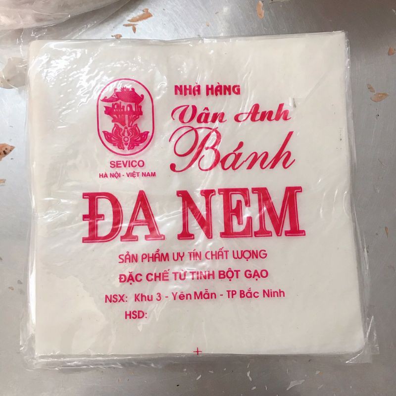 Bánh đa nem vuông loại 1