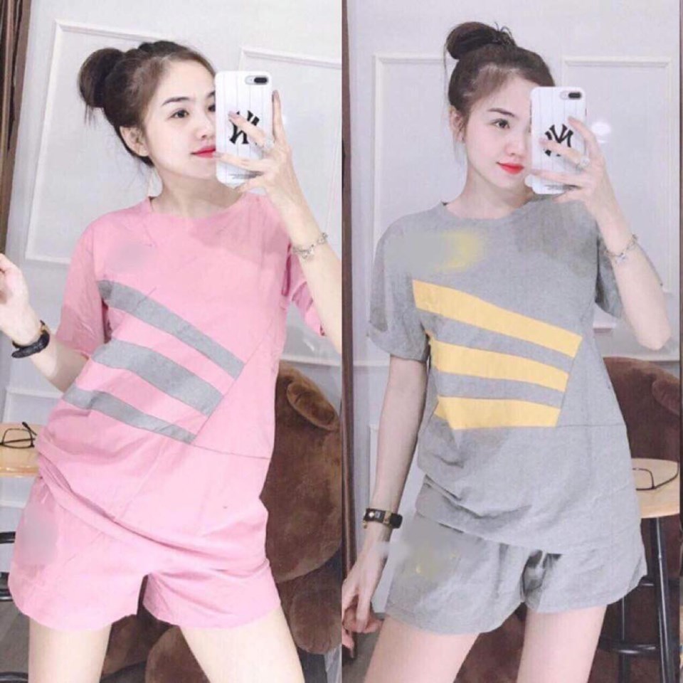 [HCM]SET BỘ ĐÙI THỜI TRANG PHỐI 3 SỌC SIÊU DỄ THƯƠNG(CÓ SIZE 3XL:70-80KG)