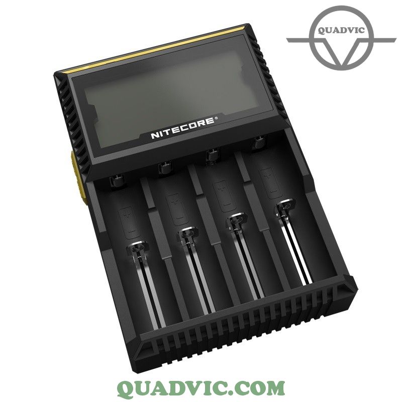 [HCM]Sạc pin đa năng cao cấp Nitecore D4 Digicharger N00343 Quadvic.com
