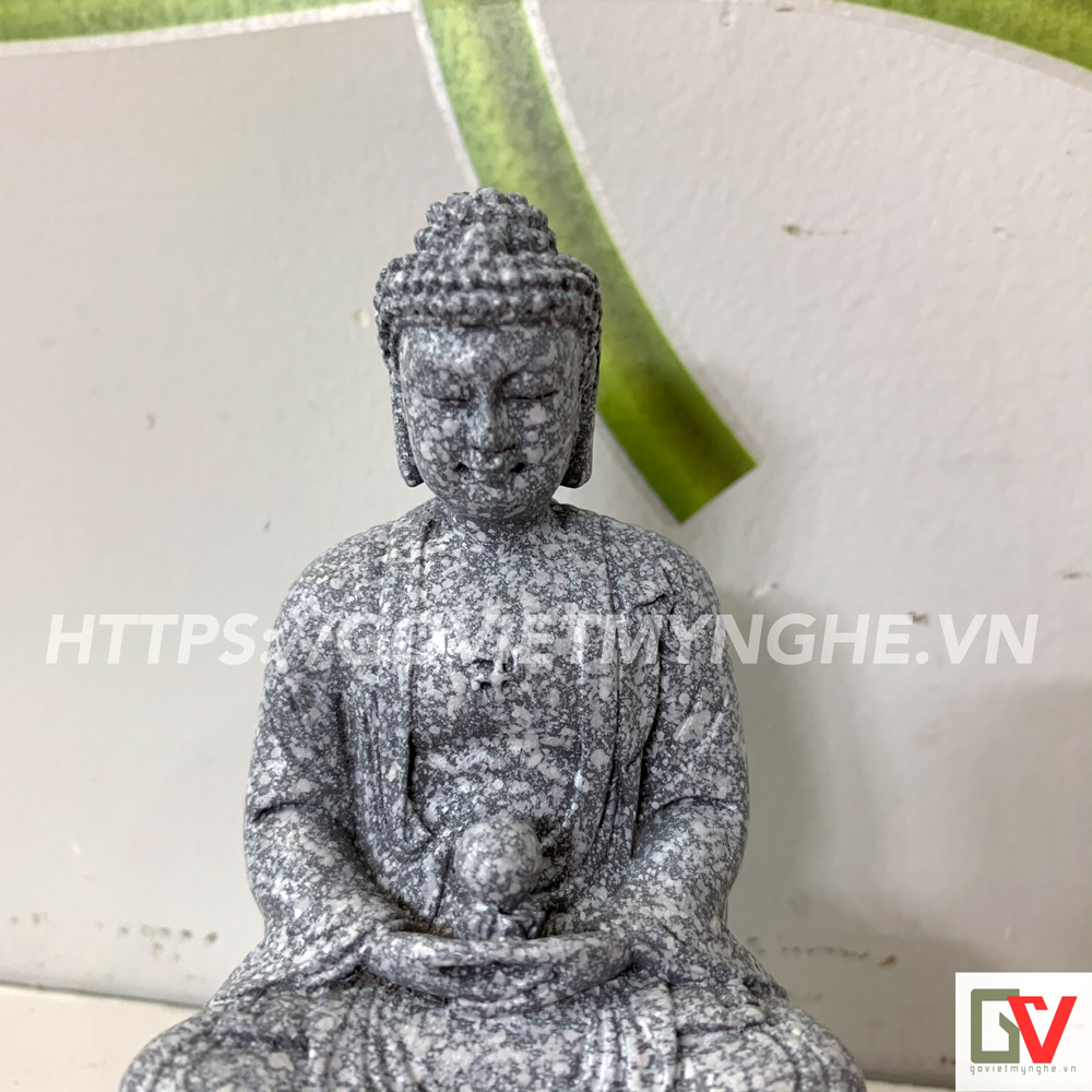 Tượng Đá Phật Thích Ca (Màu Đá)