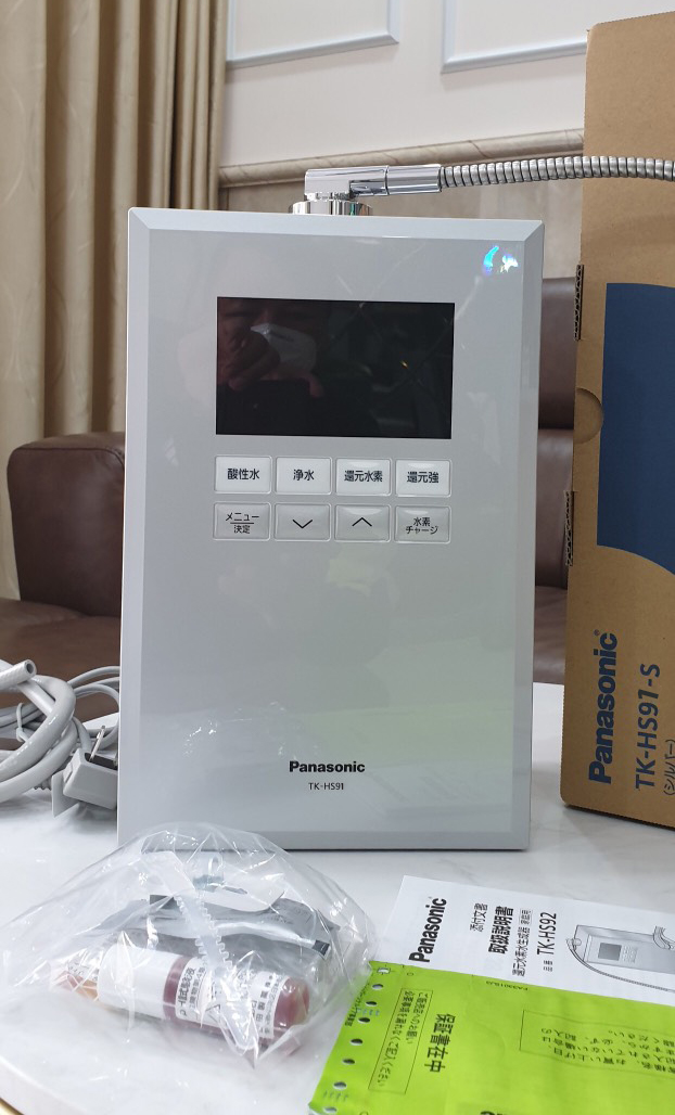 [Máy mới] Máy Lọc Nước Điện Giải Panasonic TK-HS91