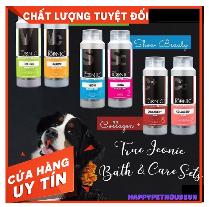 [Chai Chiết] Sữa tắm cao cấp cho thú cưng chó mèo True Iconic