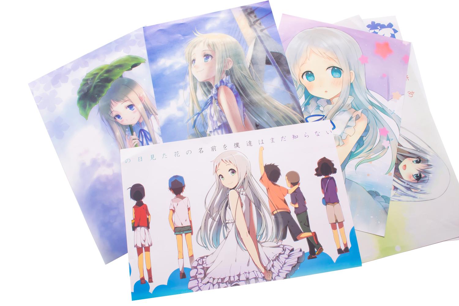 [7-11/12 VOUCHER 8%][thanh lý bán lỗ] Bộ 8 tấm poster Anime - AnoHana [AAM] [PGN23]