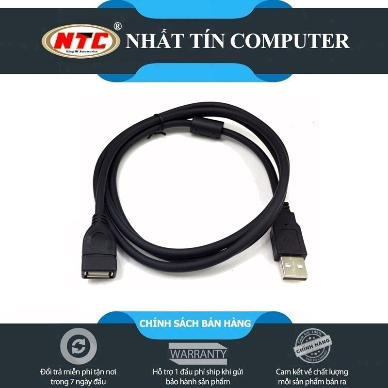 Cáp usb nối dài 2.0 vs - dài 1.5m