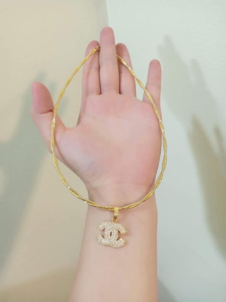 Vòng cổ - kiềng cổ hoa mai mềm