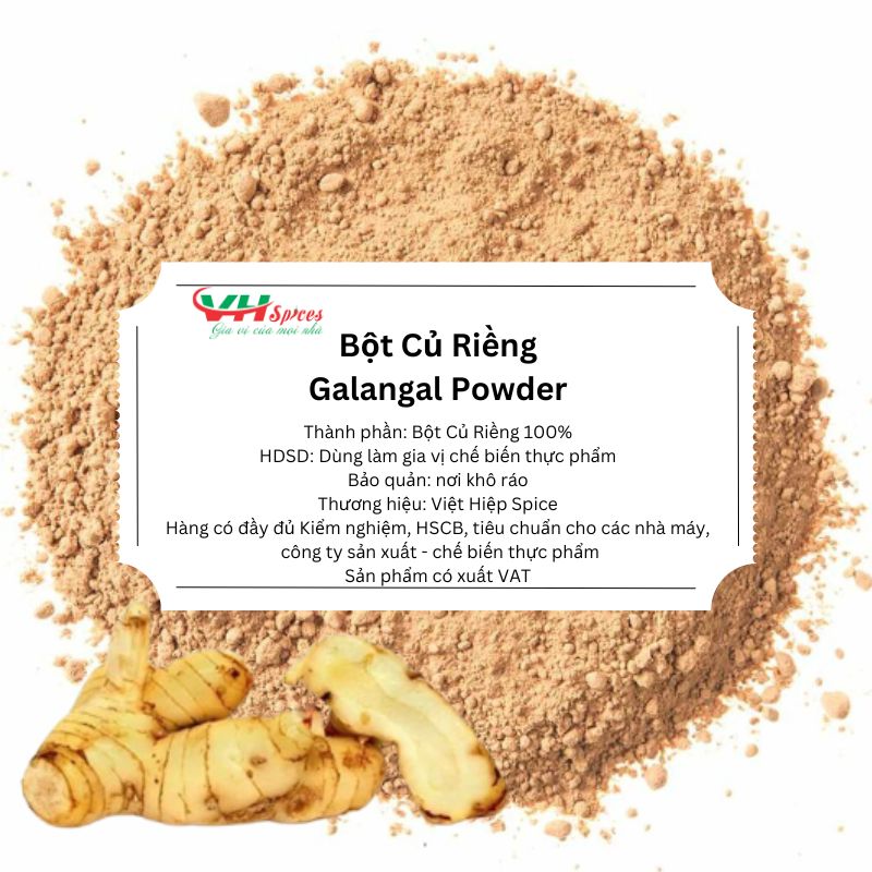 Bột Củ Riềng(Galangal Powder) Việt Hiệp