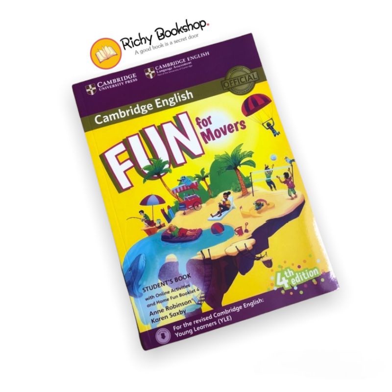 Bộ Fun for Starters - Movers - Flyers bản đẹp Offset