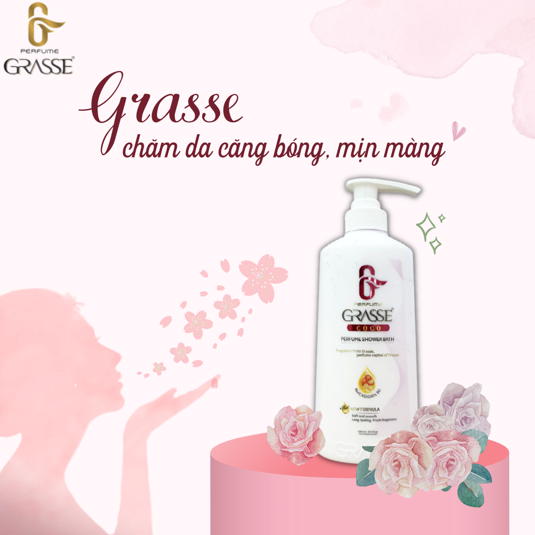 [GRASSE] - Sữa Tắm Nước Hoa 620ml (New)