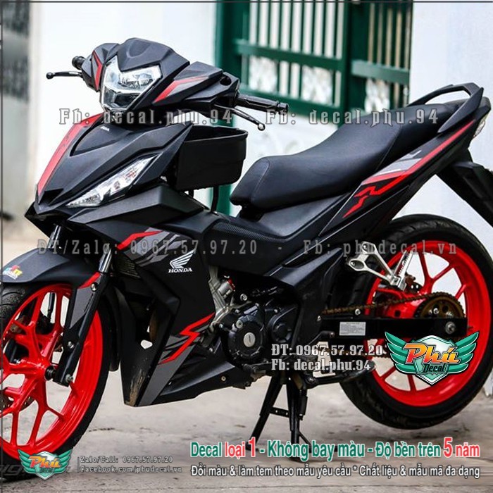 Tem rời winner rs 150 đen