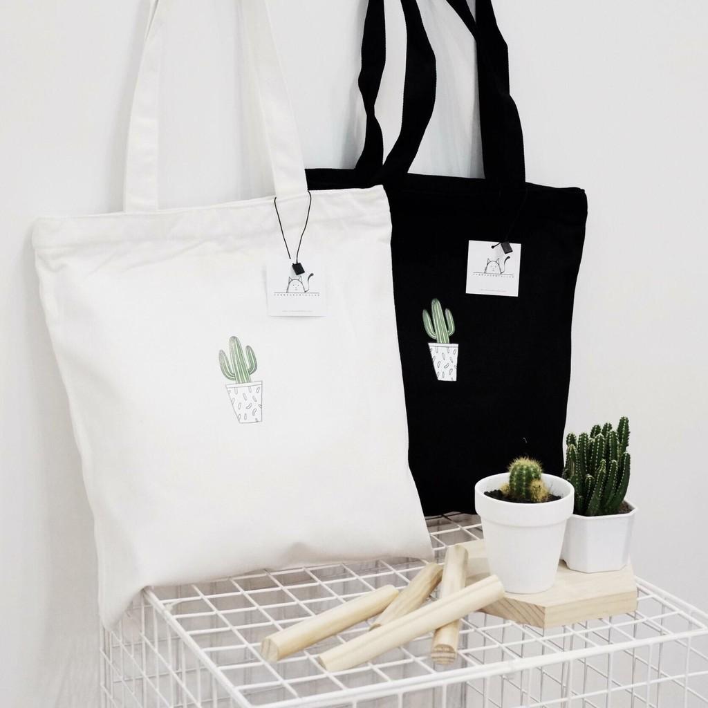 Túi vải chậu xương rồng dtr0619