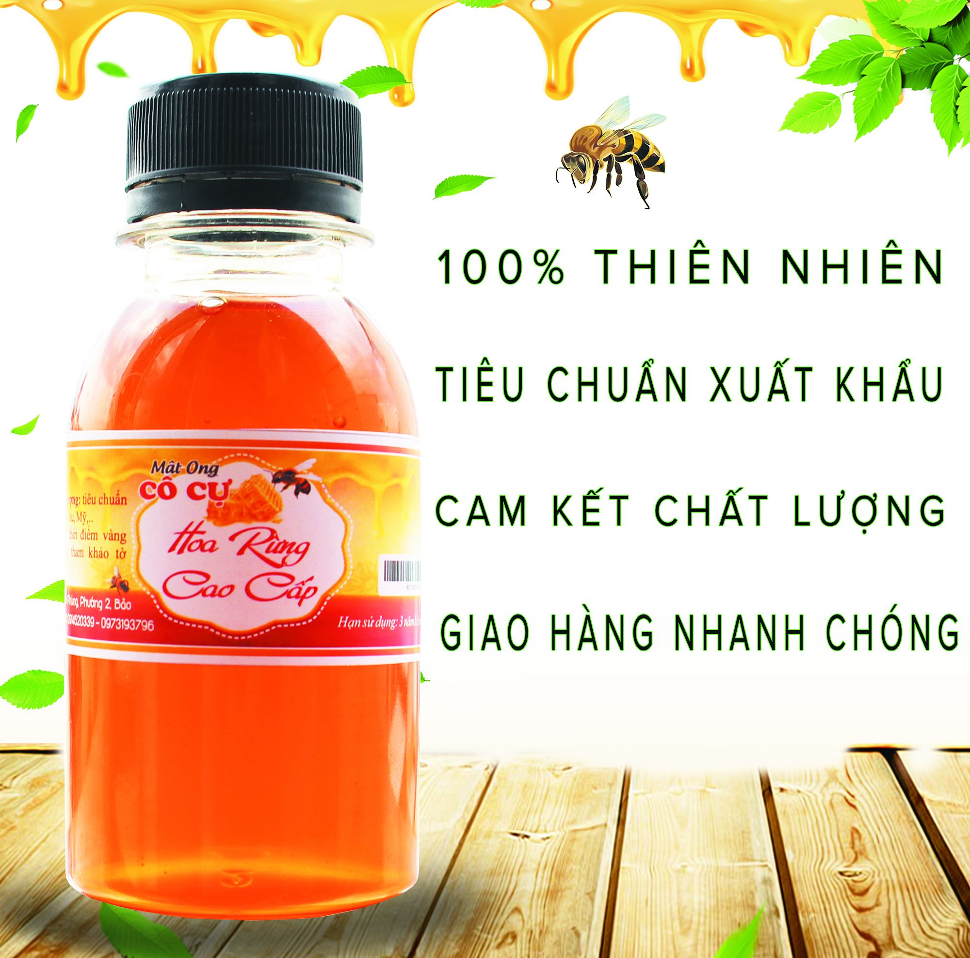 [Giá dùng thử ] Mật ong nguyên chất rừng tràm 100ml