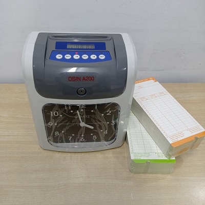 Máy Chấm Công Thẻ Giấy OSIN A200/N200 ( tùy chọn)