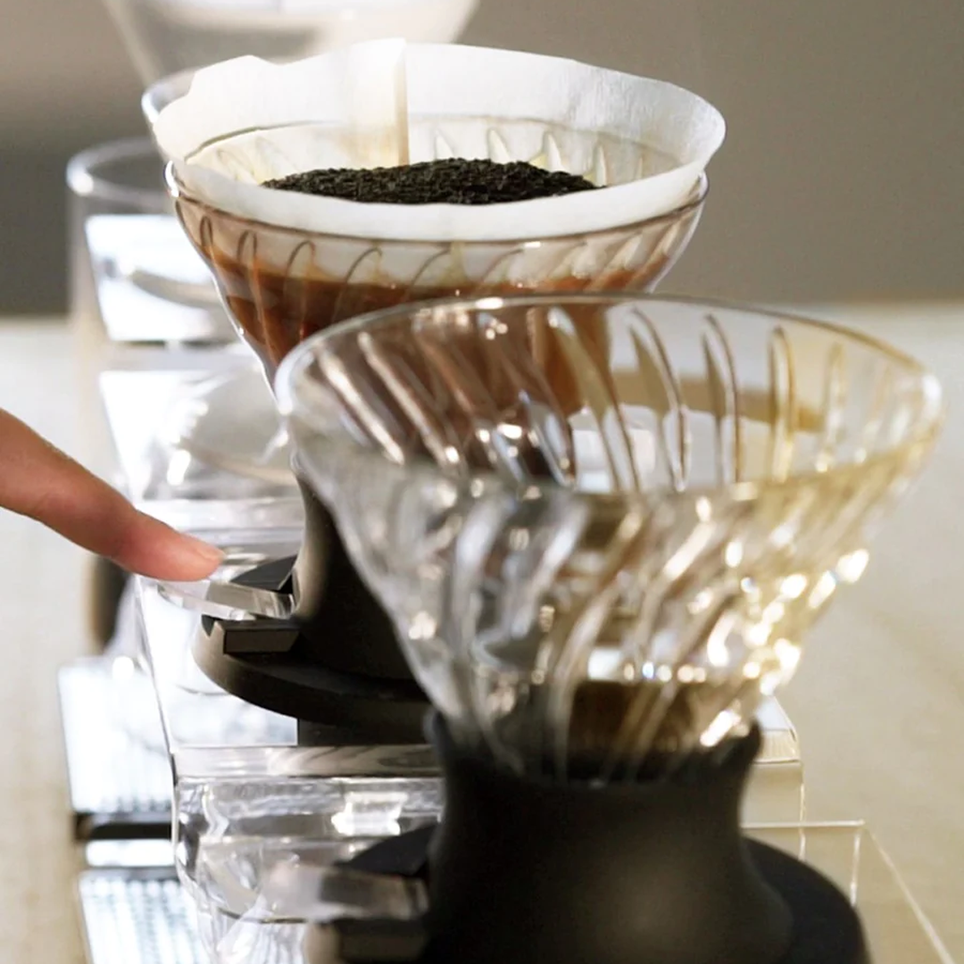 Phễu thủy tinh Hario Immersion Dripper Switch | Pha cà phê pour-over dễ dàng